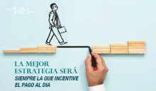 La mejor estrategia de cobranza la que motive el pago al día 