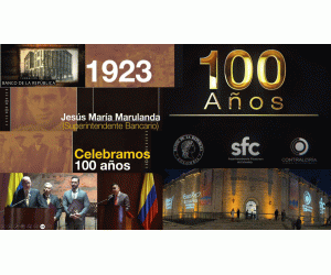 Asobancaria celebra los 100 años del Banco de la República, la Contraloría y la Superintendencia Financiera
