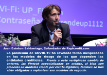 Juan Esteban Saldarriaga, Cofundador de Rapicredit.com; Expresidente de Colombia Fintech
