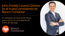 John Freddy Linares Gómez es el nuevo presidente de Banco Contactar